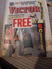 Victor Comic 1988 with Free Gift Vintage Comic