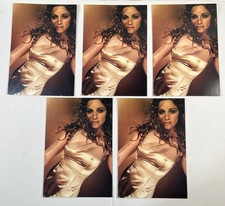 Madonna Satin Dress Postcard