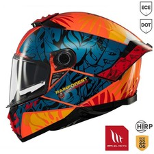 MT Thunder 4 SV Rainforest Full Face Motorcycle Scooter Helmet Lightweight
