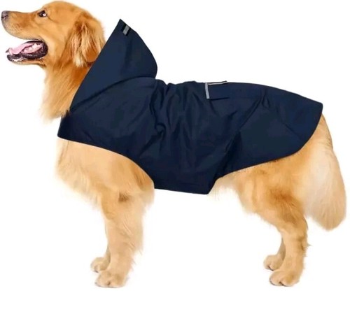 Zellar dog raincoat with hood - dog,