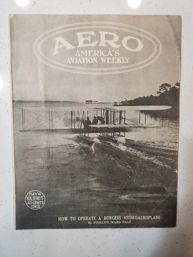 1912 aero illustrated aviation - aero,
