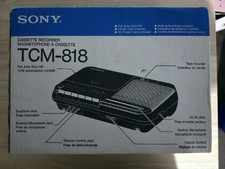 Sony Cassette Recorder |