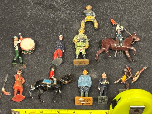 Vintage lead figures - vintage, various