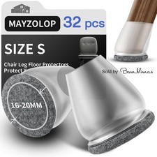 24/ 32pcs Clear Silicone Chair