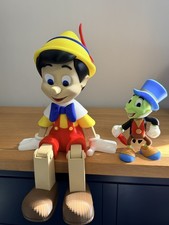 Pinocchio and Jiminy Cricket