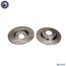 2x BRAKE DISC QD3052 FOR VW