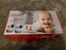 Babysense V43 VIDEO BABY MONITOR 4,3" Split Screen TWO CAMERAS Twin Remote Cam !