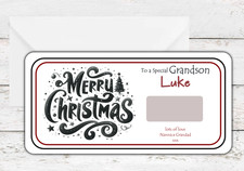 Black Christmas Scratch Card