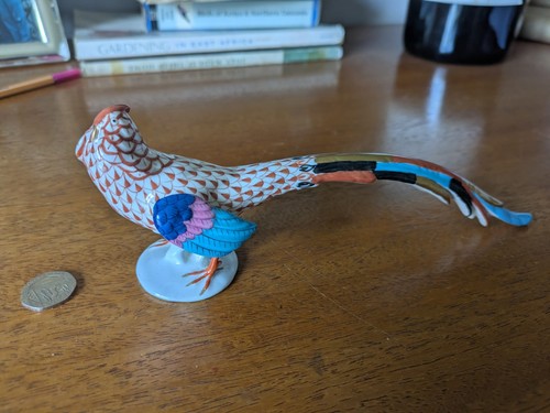 Herend pheasant hungarian hand - herend,