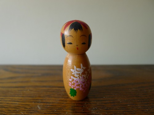 Japanese kokeshi magnet - japanese, doll