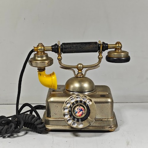 Antique rotary telephone - rotary,