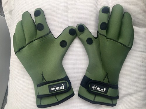 Fishing angling gloves size - fishing,