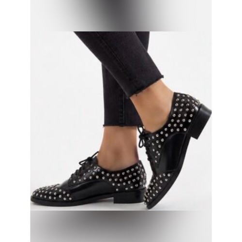 Zara trafaluc black studded - zara,