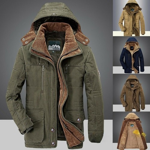Winter mens military trench - mens,