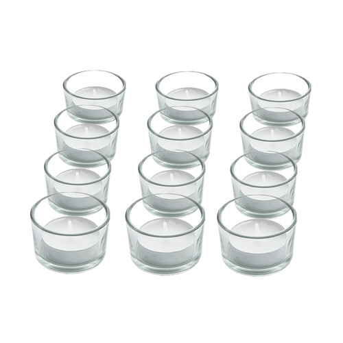 Set circle tea light - of, 12
