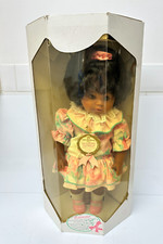 Vintage Max Zapf Creations  19" Ethnic AA Ramona Doll BNIB