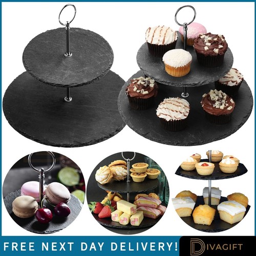 Slate serving tray platter - tray,