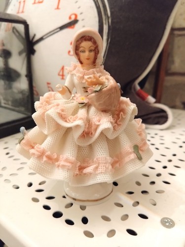 Vintage porcelain dresden - porcelain,