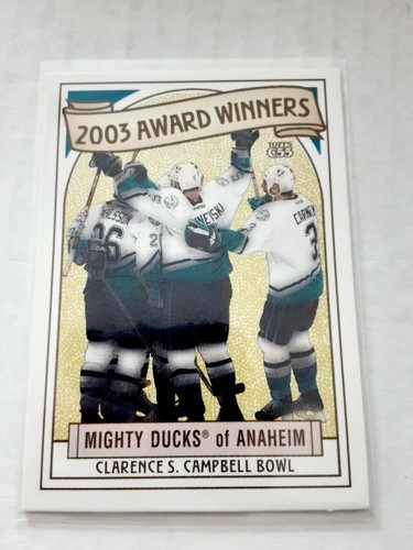 2003 topps mighty ducks - topps,