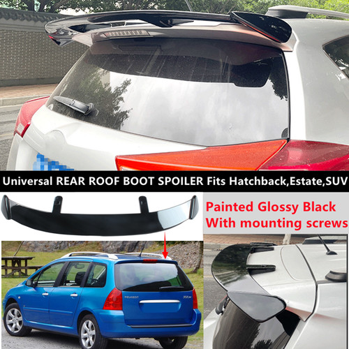 Universal glossy black rear - glossy,