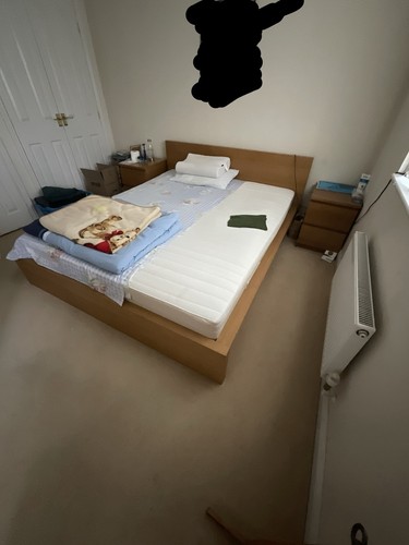 Ikea malm king - malm, frame
