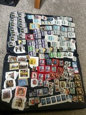 Unfranked Stamps on paper With slight Faults 1st 2nd & LL - FV £200.45