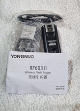 YONGNUO RF-603C II/C3 2.4G Wireless Flash Trigger for Canon Cameras Speedlite