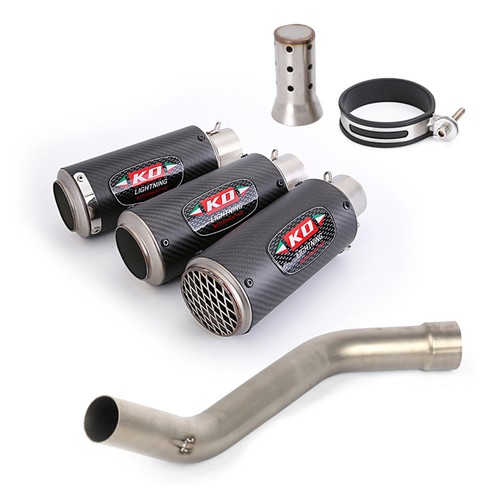 Exhaust mid pipe - mid, carbon