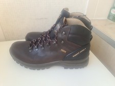 Grisport Tornado Brown Leather Men's Boots Size UK 10.5 EU 45