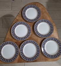WEDGWOOD BERESFORD 6X SIDE PLATES BONE CHINA GREAT CONDITION 6" DIA