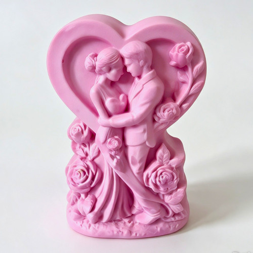 Heart bride groom couple - heart, &