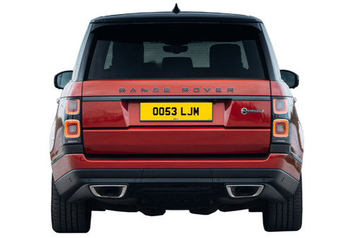 Ljm private number plate - private,
