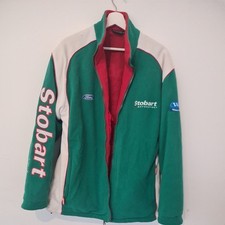 Eddie Stobart Motorsport Heavyweight Fleece Sz XL Mesh-lined Green Ford Vintage