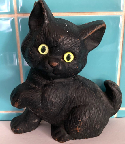 Heavy vintage cast - cast, black