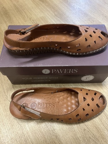 Pavers brown leather - pavers,
