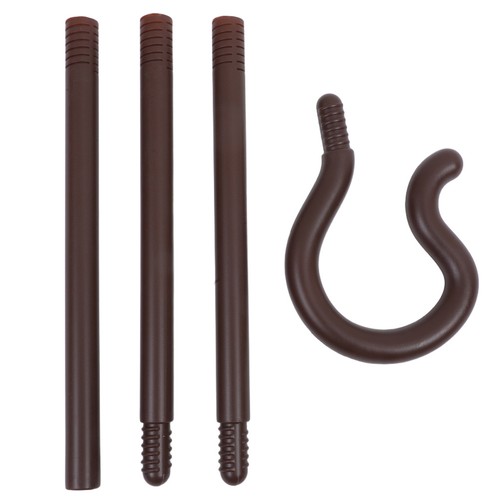 Stylish brown halloween cane - stylish,