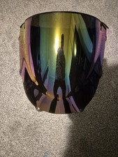 Double Bubble Mirror Windshield Screen for Kawasaki ZX-6R Ninja 03-04Mirror