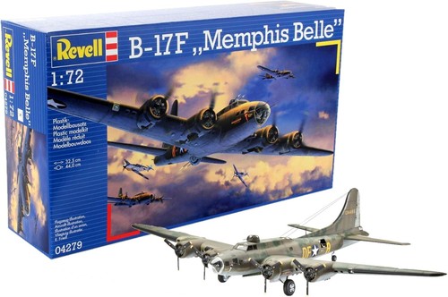 Revell 17f memphis - 1/72, b-17f