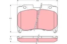 New Brake Pad Set, disc brake