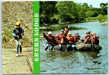 Postcard Skern Lodge Outdoor Activity Centre Bideford Devon England posted 1989