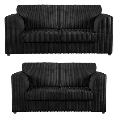 Black jumbo cord sofa - jumbo, suite