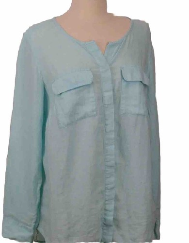 Talbots top women turquoise - 1x,