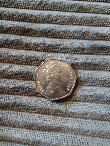 2005 gibraltar christmas 50p - 2005,