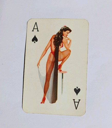 Individual single playing card - playing,