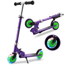 TENBOOM Scooter for Kids, Wheels Light Up Scooters for Girls/Boys.