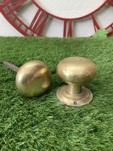 Pair vintage brass - brass, door