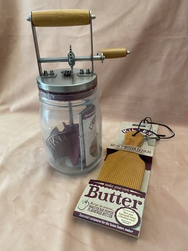 Kilner butter churner brand - butter,