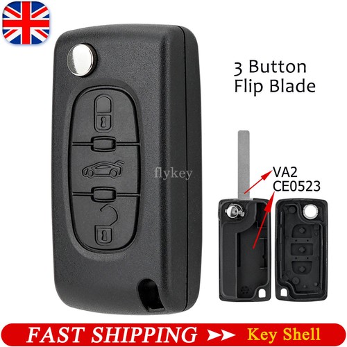 Button remote key - 3, fob