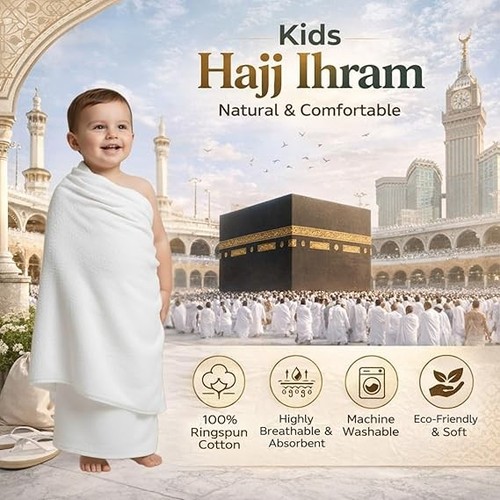 Kids ihram for hajj - ihram, umrah