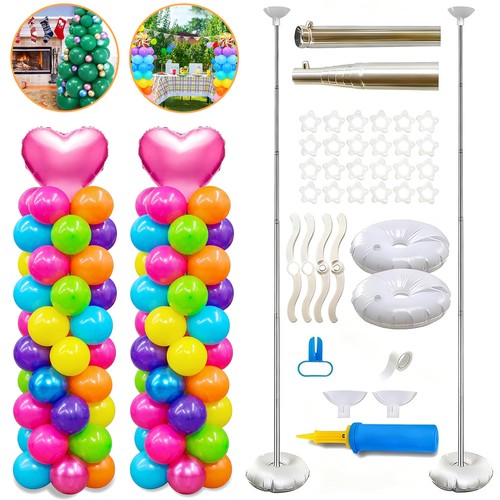 Balloon column stand set - column,